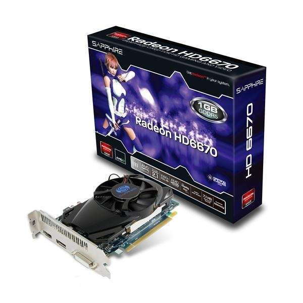 HD6670 1G GDDR5 PCI-E HDMI / DVI-I / DP AMD GDDR5 1GB 128bit PCIe videokártya 2 fotó, illusztráció : 11192-12-20G