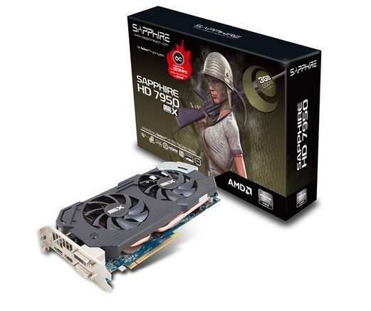 HD7950 3G GDDR5 PCI-E HDMI / DVI-I / DVI-D / DP BOOST LITE AMD GDDR5 3G 384bit fotó, illusztráció : 11196-19-20G
