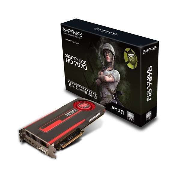 HD7970 3G GDDR5 PCI-E DL-DVI-I+SL-DVI-D / HDMI / DP OC FULL AMD GDDR5 3G 384bit fotó, illusztráció : 11197-11-40G