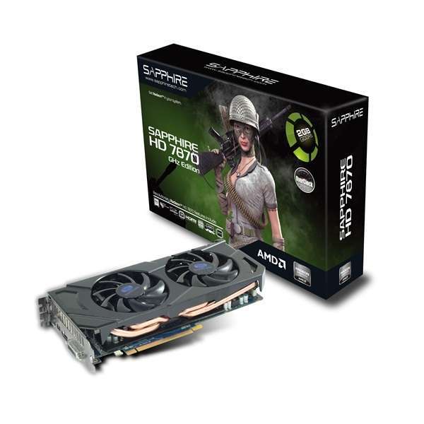 HD7870 GHZ EDITION 2G GDDR5 PCI-E HDMI / DVI-I / DUAL MINI DP LITE AMD GDDR5 2G fotó, illusztráció : 11199-00-20G