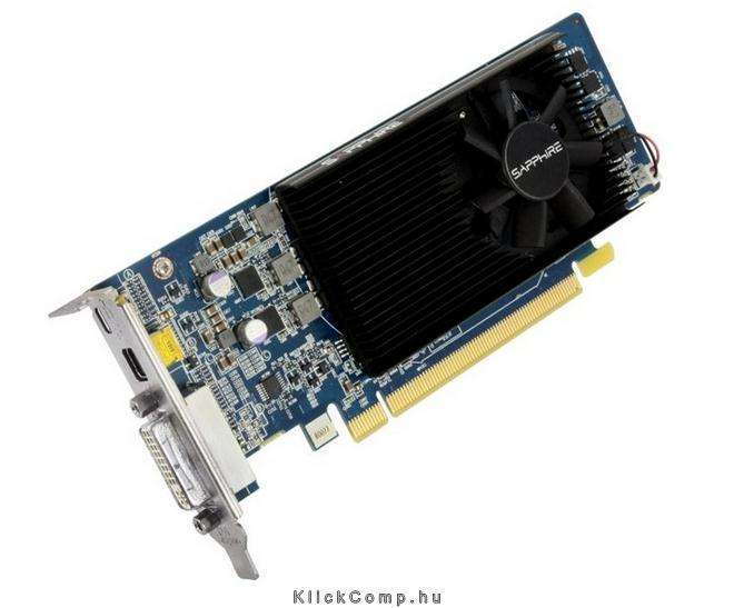 HD7750 1G GDDR5 PCI-E micro HDMI / DVI-I / mini DP LP LITE AMD GDDR5 1G 128bit fotó, illusztráció : 11202-10-20G