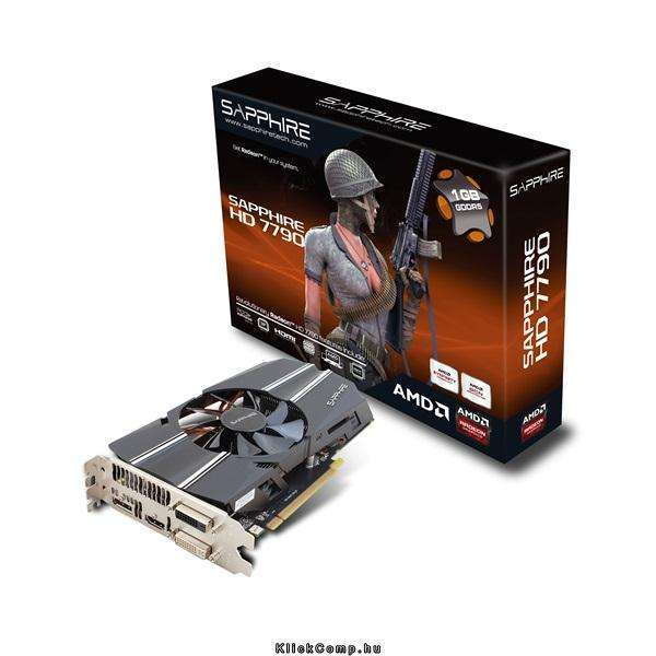HD7790 1G GDDR5 PCI-E DL-DVI-I+DL-DVI-D / HDMI / DP LITE AMD GDDR5 1G 128bit PC fotó, illusztráció : 11210-00-20G