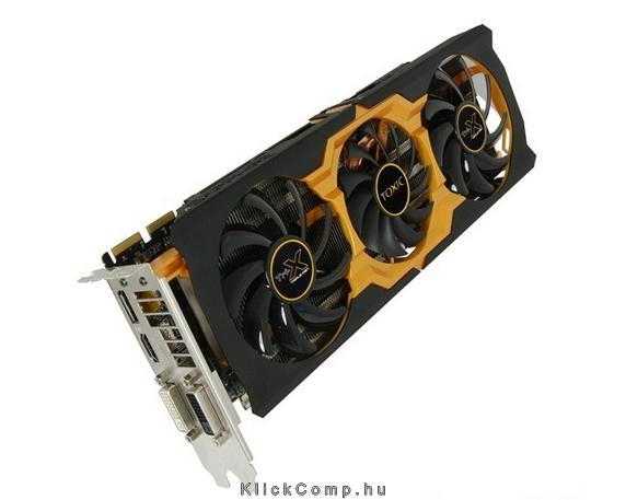 TOXIC R9 270X 2G GDDR5 PCI-E DVI-I / DVI-D / HDMI / DP WITH BOOST FULL AMD GDDR fotó, illusztráció : 11217-02-40G