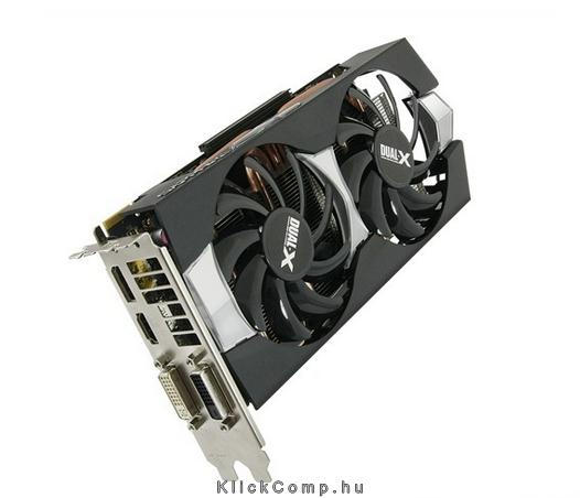 videokártya R9 270X 2G GDDR5 PCI-E DVI-I/DVI-D/HDMI/DP DUAL-X BOOSTandOC Lite A fotó, illusztráció : 11217-04-20G