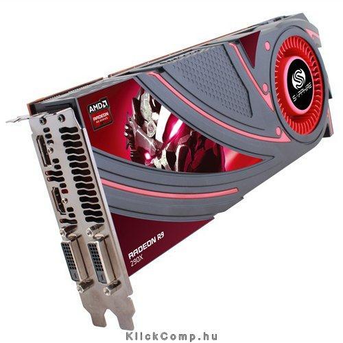 AMD Radeon VAPOR-X R9 290 4G GDDR5 PCI-E DUAL DVI-D / HDMI / DP TRI-X OC VERSIO fotó, illusztráció : 11227-04-40G