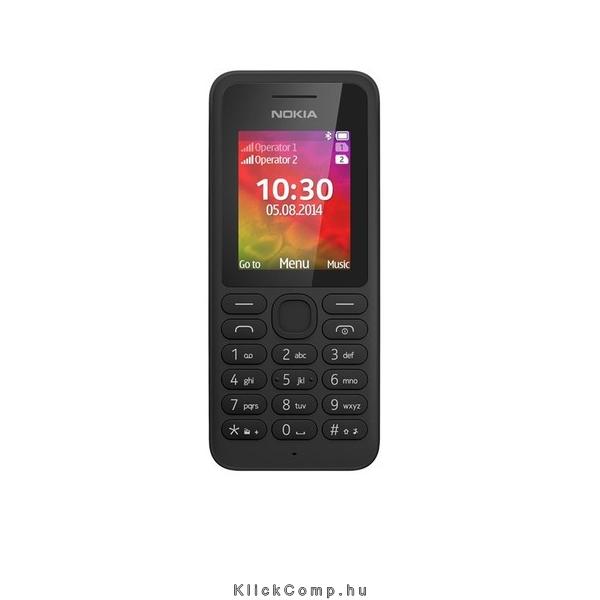 Dual SIM mobiltelefon Nokia 130 fekete fotó, illusztráció : 130DSBL