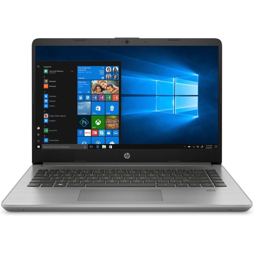 HP 340S laptop 14  FHD i5-1035G1 8GB 512GB UHD DOS ezüst HP 340S G7 fotó, illusztráció : 131R3EA