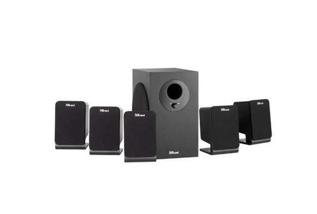 Trust SoundForce 5.1 jack 40W fa hangszóró(3 év) - Már nem forgalmazott termék fotó, illusztráció : 15989