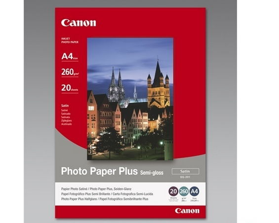 Canon SG201 félfényes A4 20 lap 260g fotópapír fotó, illusztráció : 1686B021