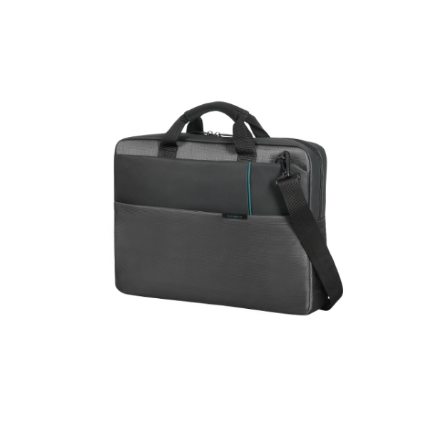 17.3  notebook hátizsák Samsonite QIBYTE Laptop Bag Fekete fotó, illusztráció : 16N-009-003