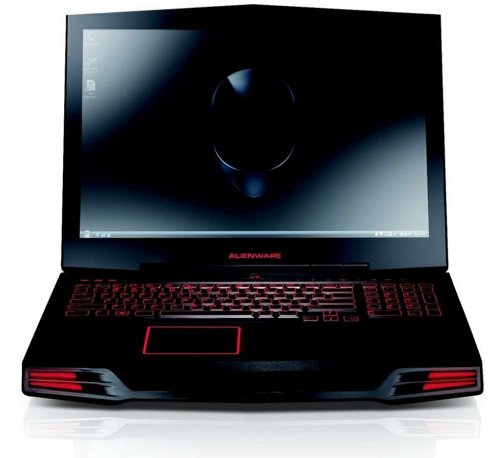 DELLAlienware M17x R3 17  laptop FHD 3D i7 2760QM 2.4GHz, 16GB, 500GB, Blu-Ray, fotó, illusztráció : 17X137100