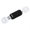 Kártyaolvasó USB 2.0 mobil-tablet fekete SD micro kártyaolvasó Hama 181056-Hama Technikai adatok