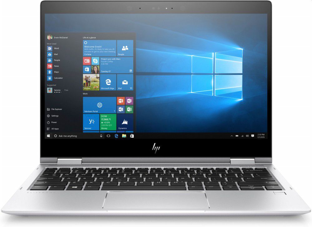 HP Elitebook laptop 12.5  FHD BV UWVA i5-7200U 8GB 256GB SSD  Win10Pro HP Elite fotó, illusztráció : 1EP66EA