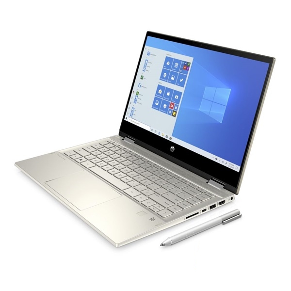 HP Pavilion laptop 14  FHD i5-1035G1 8GB 256GB UHD W10 arany HP Pavilion 14-dw0 fotó, illusztráció : 1G8Q3EA