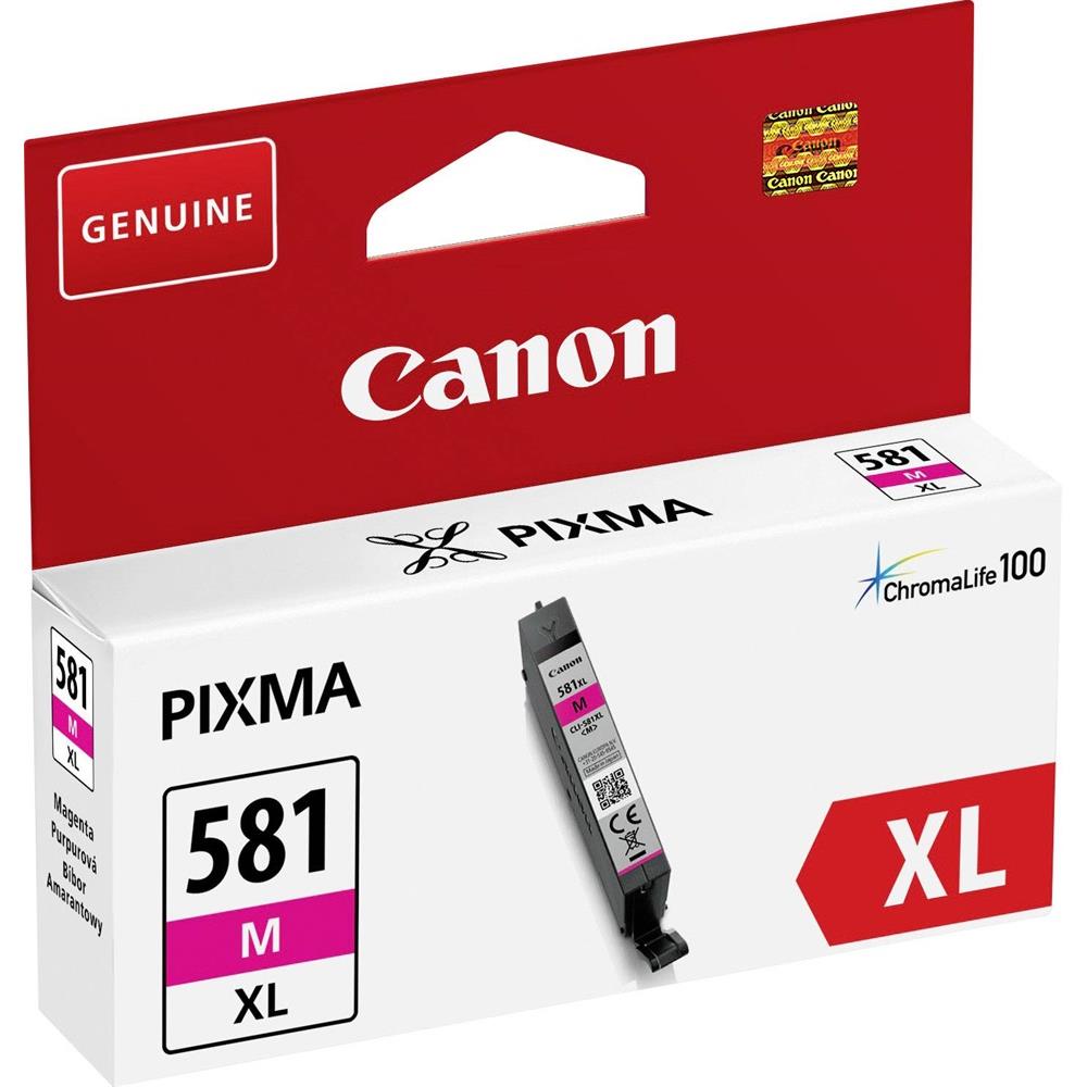 Canon CLI-581 Magenta XL tintapatron fotó, illusztráció : 2050C001