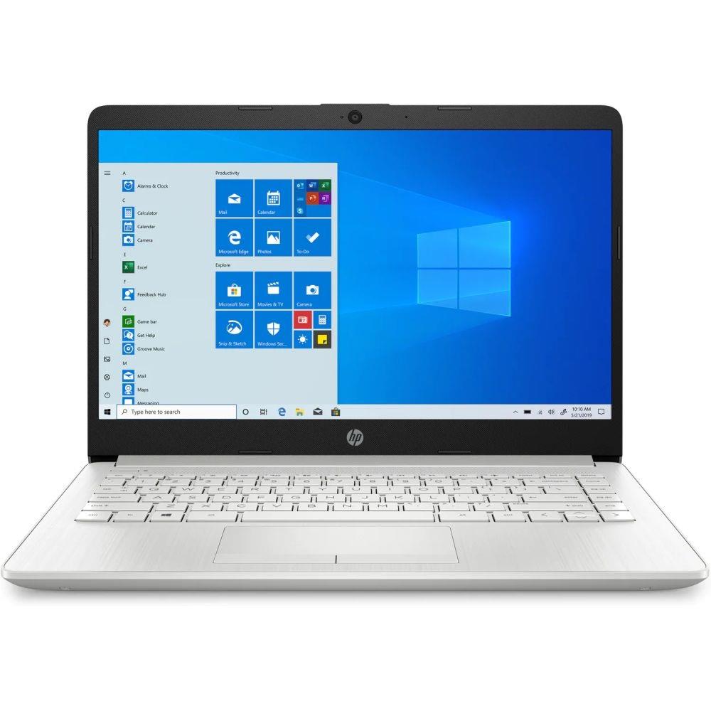 HP laptop 14  FHD R3-3250U 4GB 256GB Radeon W10 ezüst HP 14-dk1007nh fotó, illusztráció : 208A3EA