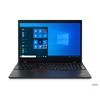 Lenovo ThinkPad laptop 15,6" FHD i5-1135G7 8GB 512GB IrisXe W10Pro fekete Lenovo ThinkPad L15 G2 20X300GPHV Technikai adatok