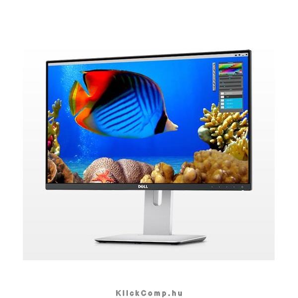 Monitor 24  FHD 1920x1080 HDMI MiniDP DP DELL U2414H fotó, illusztráció : 210-ADUL