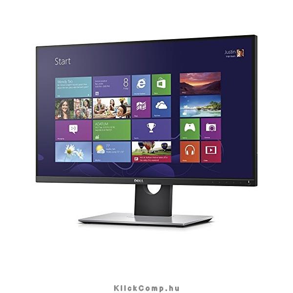 Monitor 27  2560x1440 Display Port mini Display Port fekete DELL UP2716D LCD fotó, illusztráció : 210-AGTR