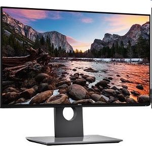 Monitor 24  FHD 1920x1080 HDMI MiniDP DP fekete DELL U2417H LCD Ininity Edge fotó, illusztráció : 210-AHJK