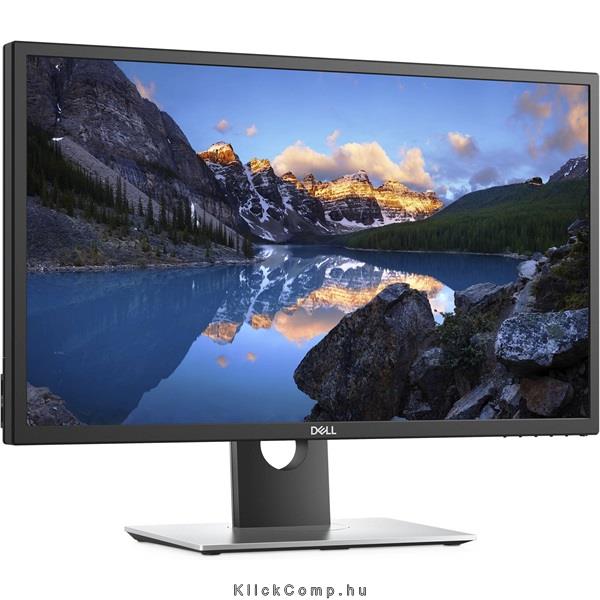 Monitor 27  3840x2160 Display Port mini DP HDMI fekete DELL UP2718Q fotó, illusztráció : 210-AMVI