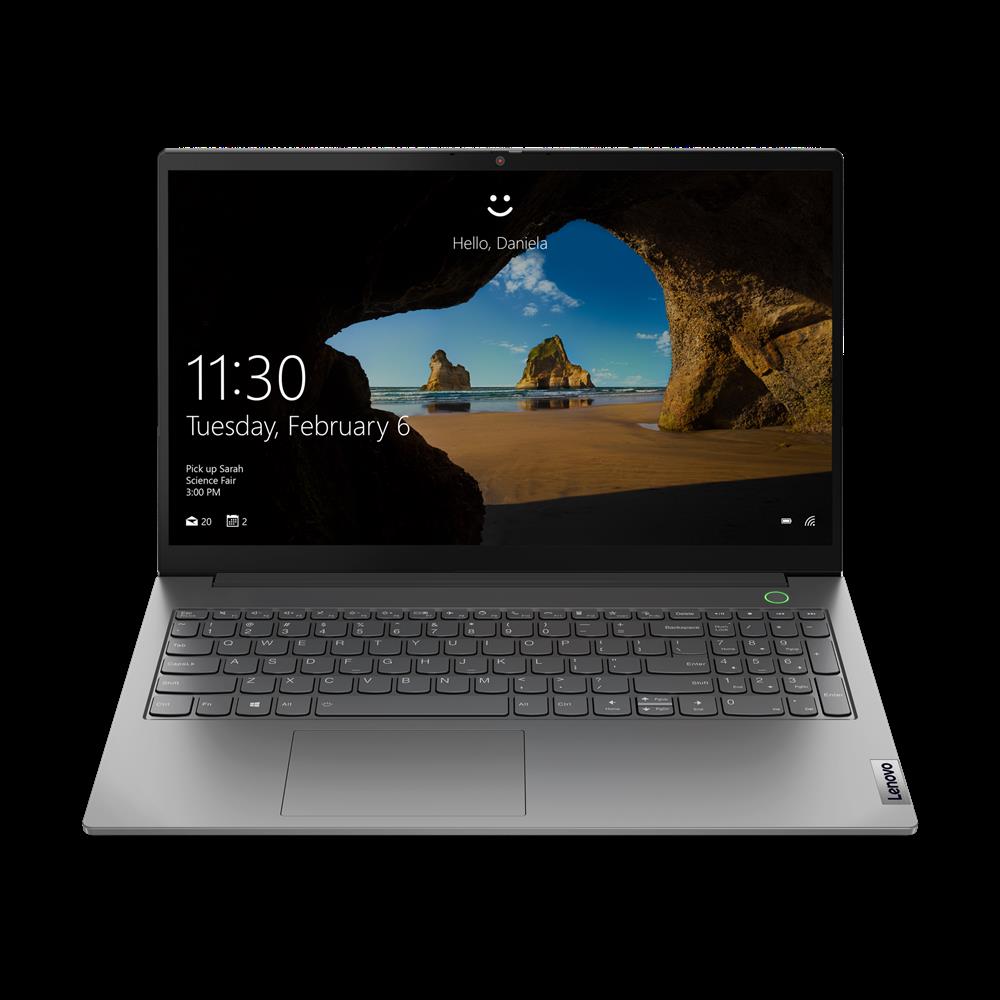 Lenovo ThinkBook laptop 15,6  FHD R5-5500U 8GB 256GB Radeon NOOS szürke Lenovo fotó, illusztráció : 21A400B2HV