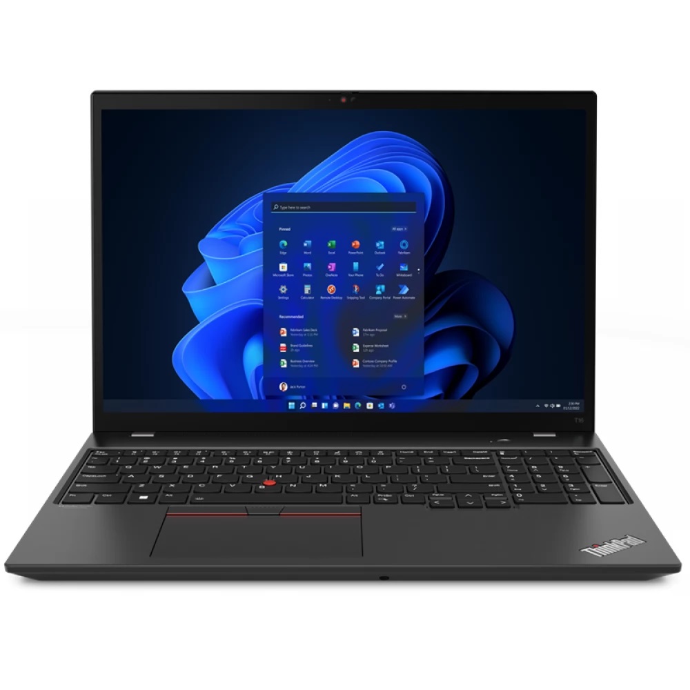 Lenovo ThinkPad laptop 16  WUXGA i5-1240P 16GB 512GB IrisXe W11Pro fekete Lenov fotó, illusztráció : 21BV006GHV