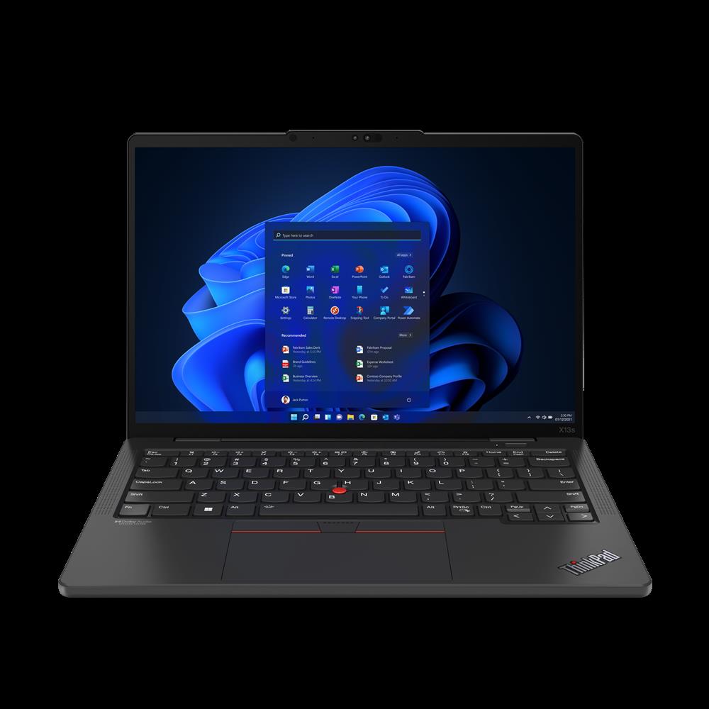 Lenovo ThinkPad laptop 13  WUXGA SC8280XP 16GB 256GB IrisXe W11Pro fekete Lenov fotó, illusztráció : 21BX000WHV