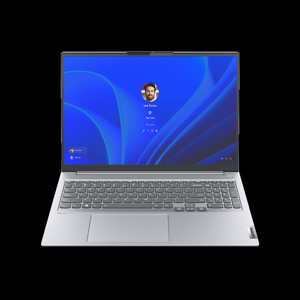 Lenovo ThinkBook laptop 16  WUXGA i5-1235U 16GB 512GB IrisXe W11Pro szürke Leno fotó, illusztráció : 21CY000FHV