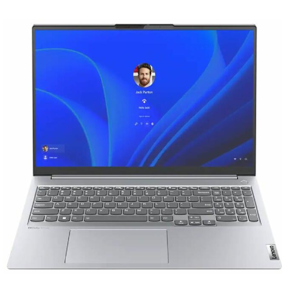 Lenovo ThinkBook laptop 16  WQXGA i5-1240P 16GB 512GB IrisXe W11Pro szürke Leno fotó, illusztráció : 21CY002BHV