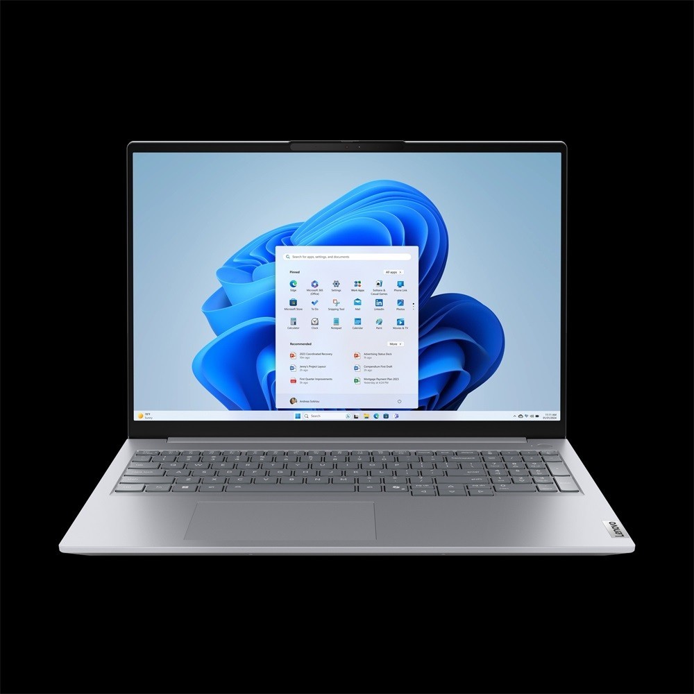 LENOVO ThinkBook laptop 16  1920x1200 Core 5 210H16GB 512GB Win11 fotó, illusztráció : 21SH00H8HV