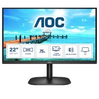 Monitor 21.5" 1920x1080 VA 250cd 4ms VGA HDMI AOC 22B2H AOC