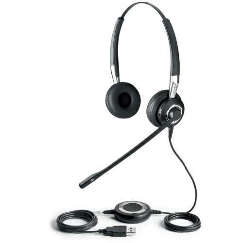 BIZ 2400 duo USB MS, HiFi-Stereo Headset, flexibilis zajkiolású mikrofon, fotó, illusztráció : 2499-823-104