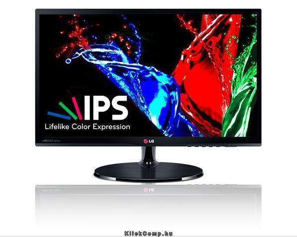 24  Monitor IPS LED; 16:9; FullHD 1920x1080; 5ms; 5M:1; 250cd; HDMI; DVI; Feket fotó, illusztráció : 24EA53VQ-P