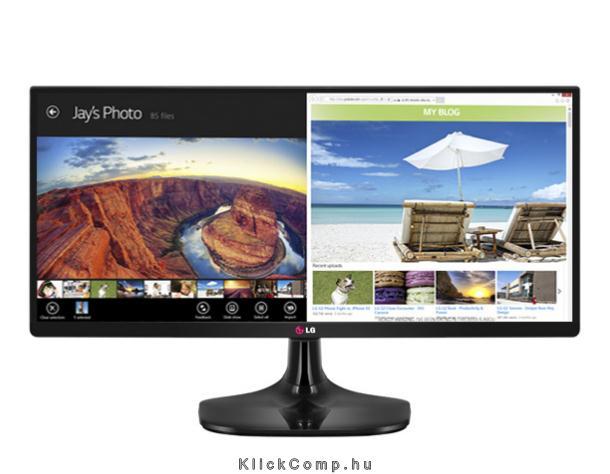 Monitor 25  IPS LED 21:9; 2560x1080; 5ms; 250cd; HDMIx2; DP; Speaker; Vesa fotó, illusztráció : 25UM55-P