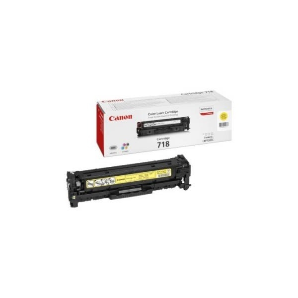 Toner Canon CRG-718Y sárga fotó, illusztráció : 2659B002