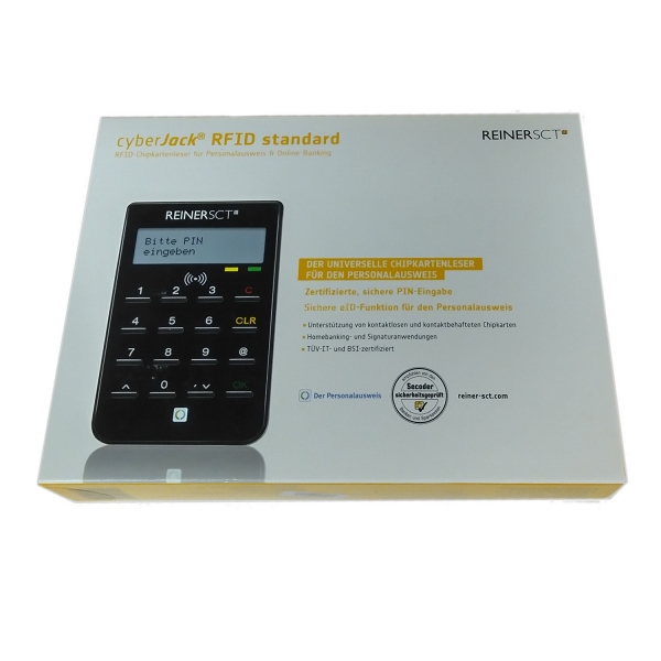 Reiner SCT  E-személyi igazolványolvasó - cyberJack RFID STANDARD - Már nem for fotó, illusztráció : 2718600-000