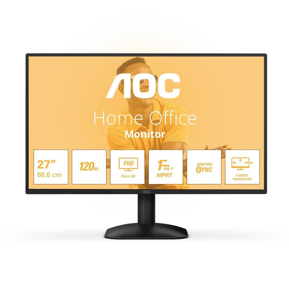 AOC monitor 27  1920x1080 300 cd/m2 1ms  IPS  VGA HDMI fotó, illusztráció : 27B31H