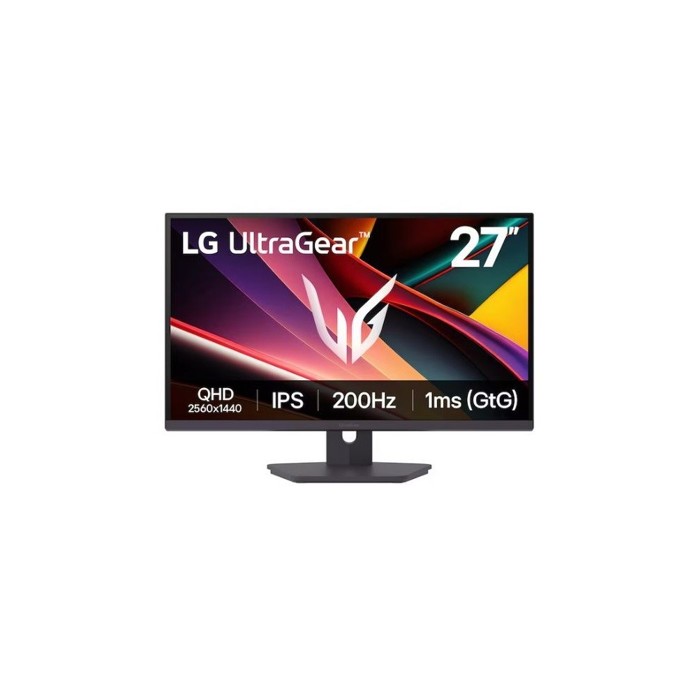 Monitor 27  2560x1440 IPS 1ms HDMIx2 DisplayPort 200Hz LG 27G610A-B fotó, illusztráció : 27G610A-B.AEUQ