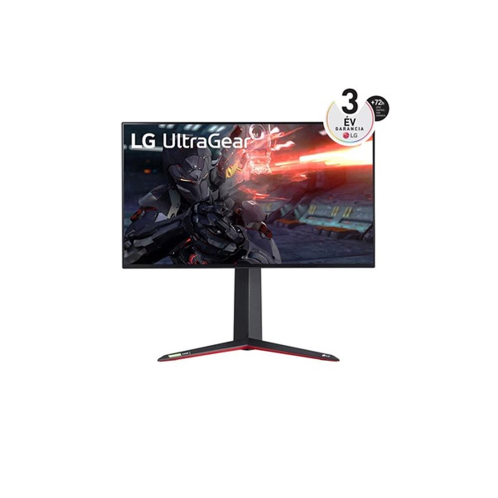 Monitor 27  3840x2160 IPS HDMI DP LG 27GN950-B fotó, illusztráció : 27GN950-B.AEU