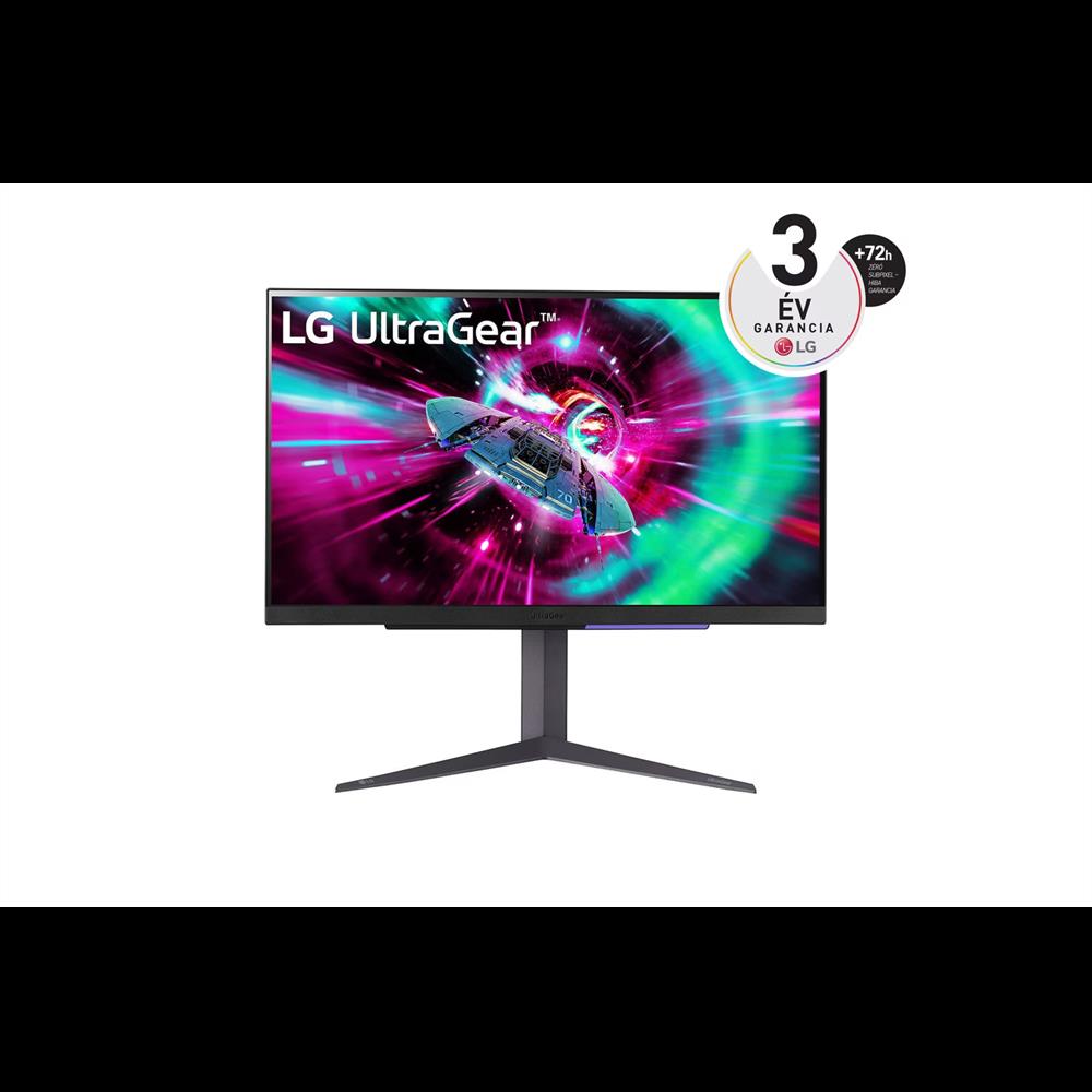 Monitor 27  3840x2160 IPS HDMI DP USB LG 27GR93U fotó, illusztráció : 27GR93U-B.AEU