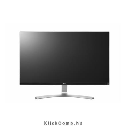 Monitor 27  4K 3840x2160 IPS RGB99% 2xHDMI DP LG 27UD58-B fotó, illusztráció : 27UD58-B
