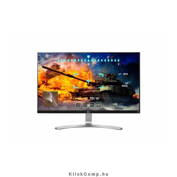 Monitor 27  4K 3840x2160 IPS 2xHDMI DP LG 27UD69-W fotó, illusztráció : 27UD69-W.AEU