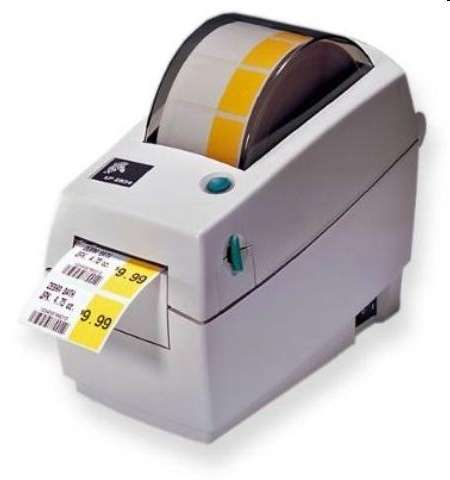 Vonalkód-nyomtató Zebra LP2824 SERIAL STD Termo címke-nyomtató fotó, illusztráció : 2824-21120-0001