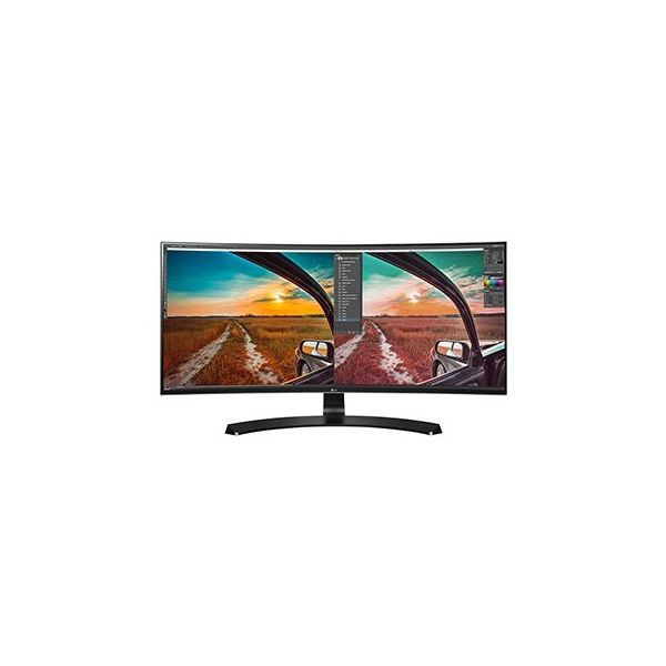 Monitor 29  IPS Ívelt 2560x1080 21:9 HDMIx2 DP ThunderBolt x2 hangfal Magasság fotó, illusztráció : 29UC88-B