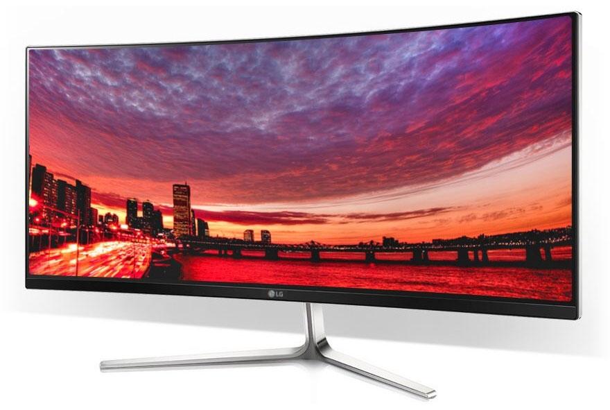 Monitor 29  LED IPS 21:9 Ultrawide HDMI ívelt LG fotó, illusztráció : 29UC97