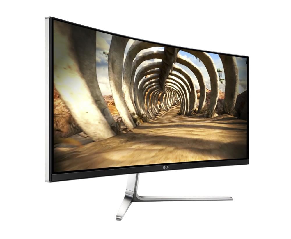 Monitor 29  IPS Ívelt forma 2560x1080 HDMIx2 hangszóró fotó, illusztráció : 29UC97C-B
