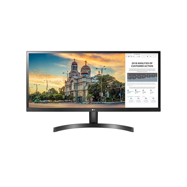 Monitor 29  IPS HDMI LG 29WK500-P 21:9 Ultrawide fotó, illusztráció : 29WK500-P.AEU