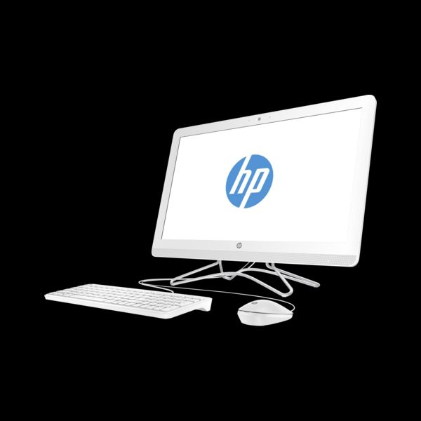 HP AIO számítógép 23.8  FHD AG IPS AMD A9 9400 4GB 1TB Radeon R5 White  DOS USB fotó, illusztráció : 2BZ68EA