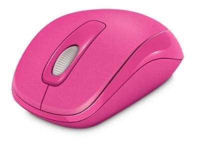 Microsoft Mobile Mouse 1000 vezeték nélküli egér, magenta fotó, illusztráció : 2CF-00034